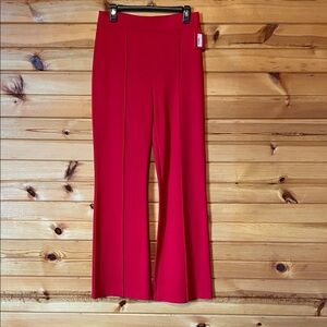 SPANXSupersmooth Perfect fit Ponte Flare Pants, Red, limited edition color